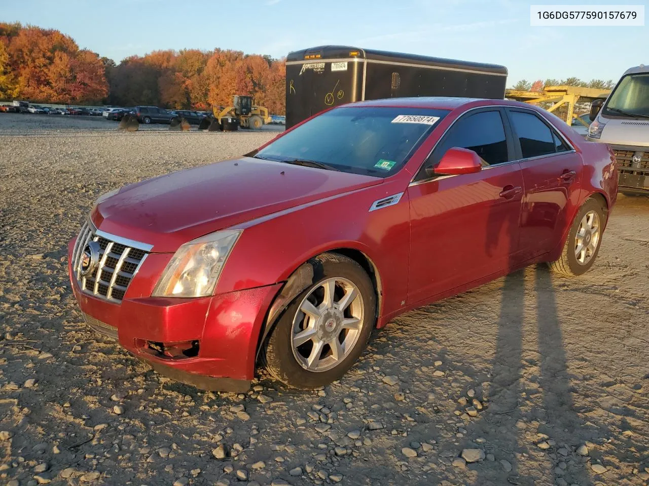 2009 Cadillac Cts VIN: 1G6DG577590157679 Lot: 77650874