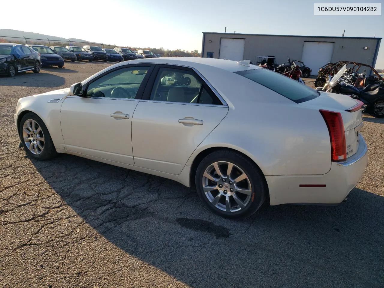 2009 Cadillac Cts Hi Feature V6 VIN: 1G6DU57V090104282 Lot: 78025664