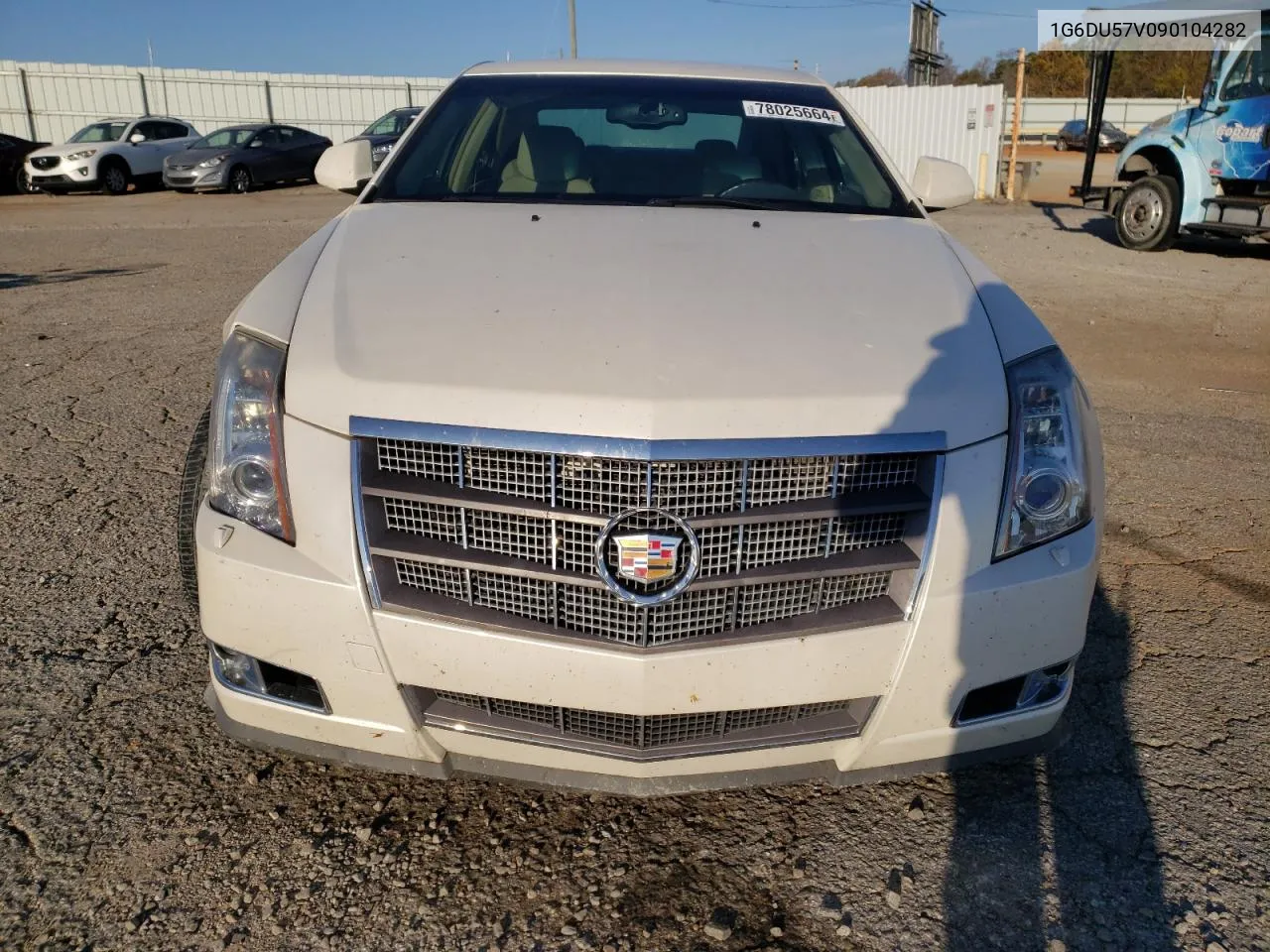 2009 Cadillac Cts Hi Feature V6 VIN: 1G6DU57V090104282 Lot: 78025664