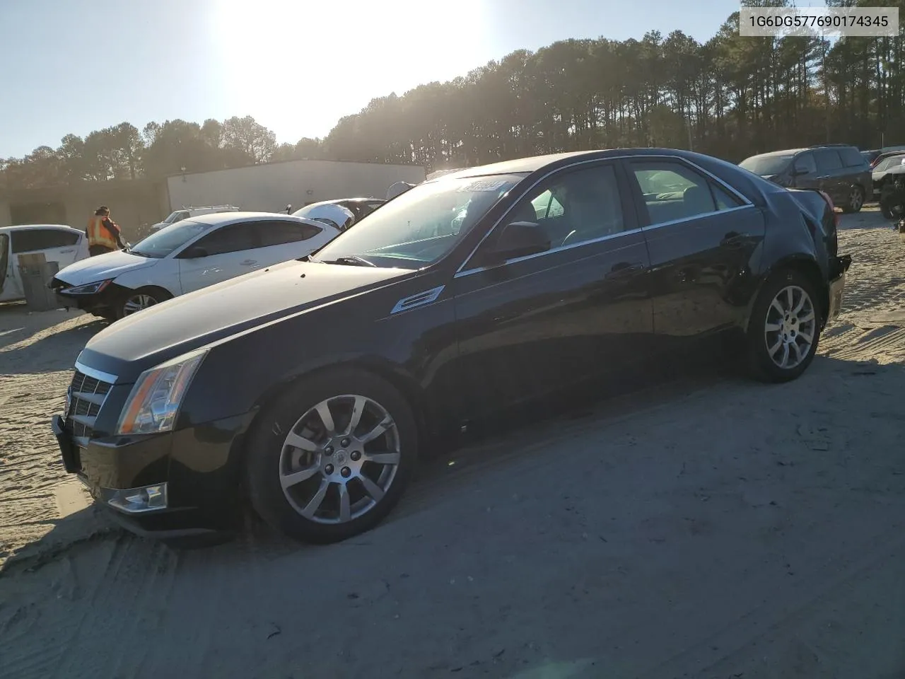 2009 Cadillac Cts VIN: 1G6DG577690174345 Lot: 78419934