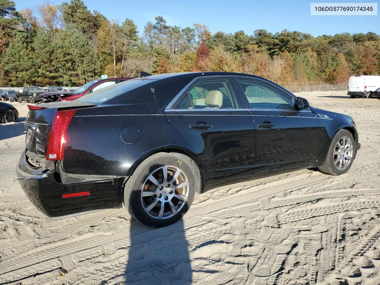 2009 Cadillac Cts VIN: 1G6DG577690174345 Lot: 78419934