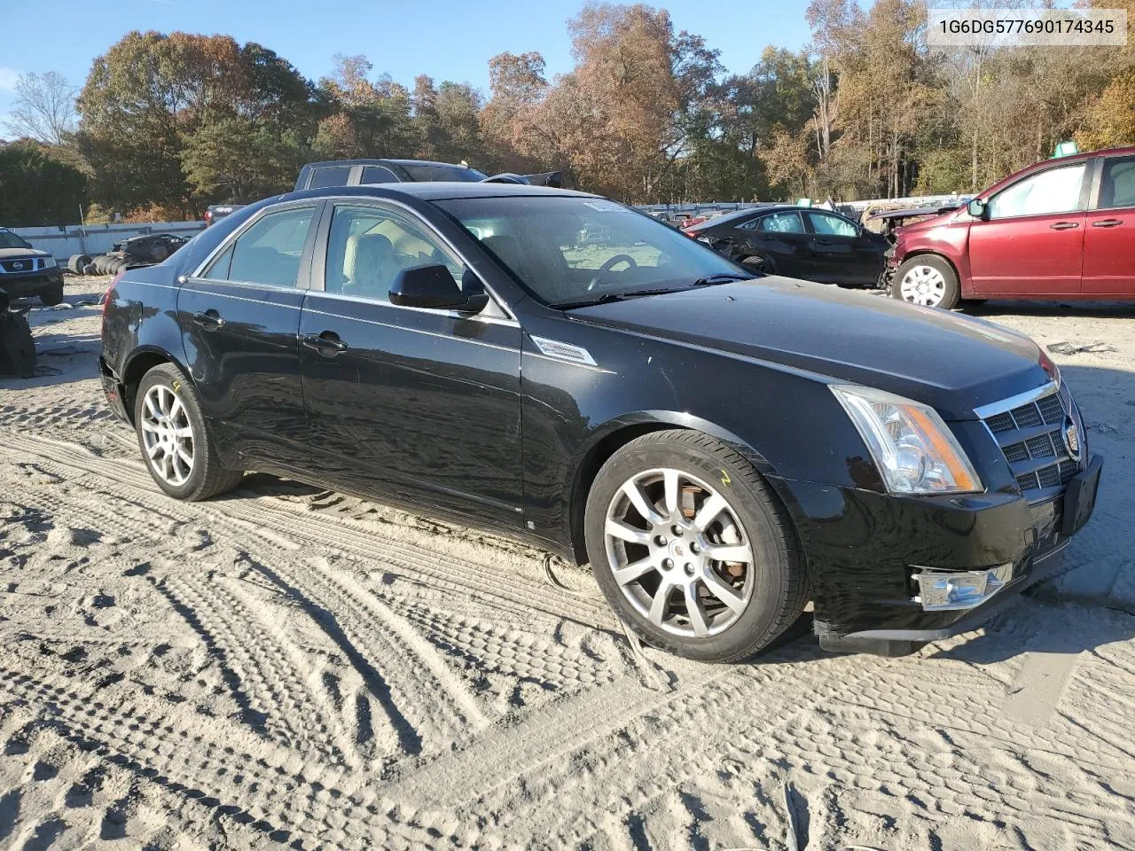 2009 Cadillac Cts VIN: 1G6DG577690174345 Lot: 78419934