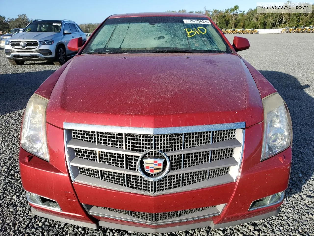 2009 Cadillac Cts Hi Feature V6 VIN: 1G6DV57V790103272 Lot: 78626424