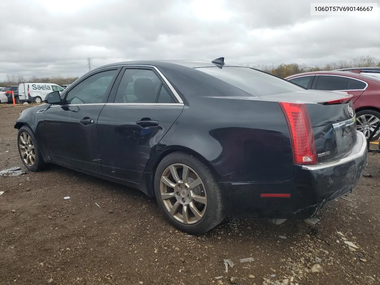 2009 Cadillac Cts Hi Feature V6 VIN: 1G6DT57V690146667 Lot: 78727914