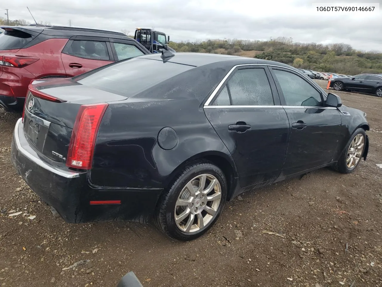 2009 Cadillac Cts Hi Feature V6 VIN: 1G6DT57V690146667 Lot: 78727914