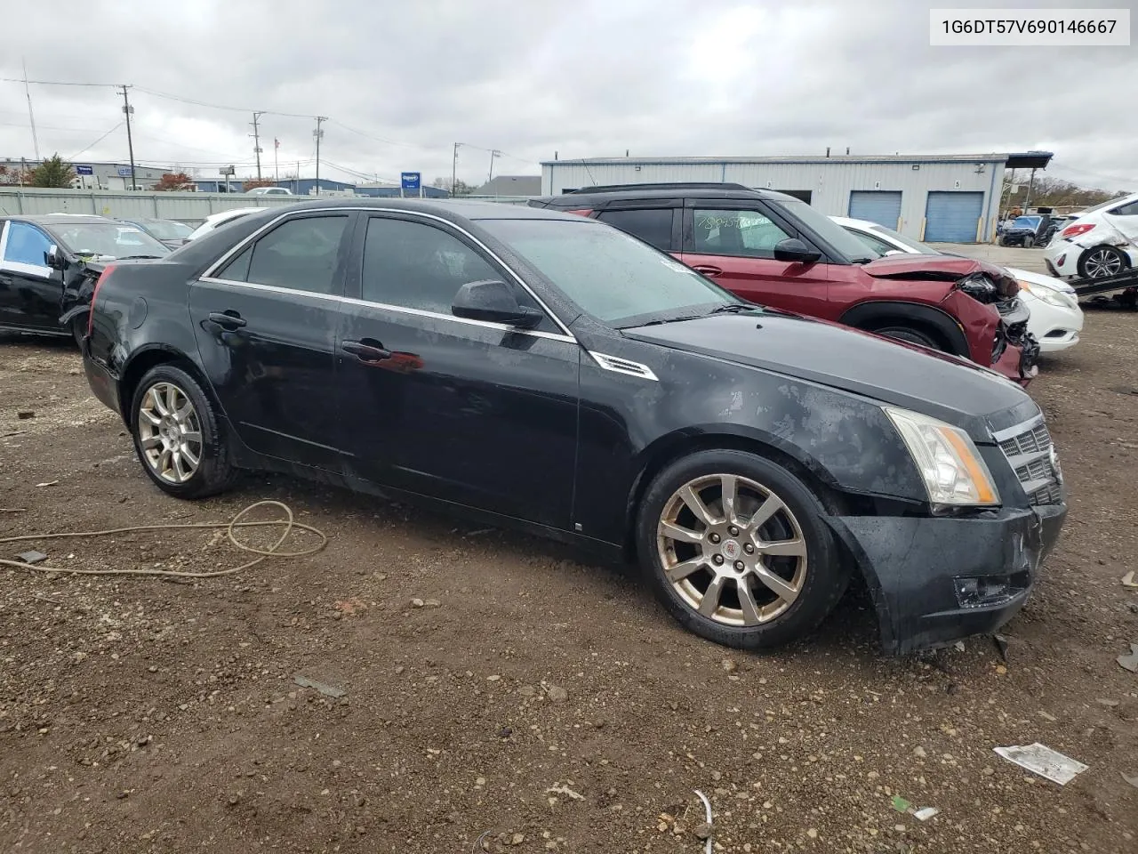 2009 Cadillac Cts Hi Feature V6 VIN: 1G6DT57V690146667 Lot: 78727914