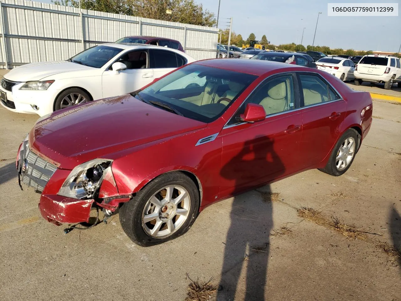 2009 Cadillac Cts VIN: 1G6DG577590112399 Lot: 78886084