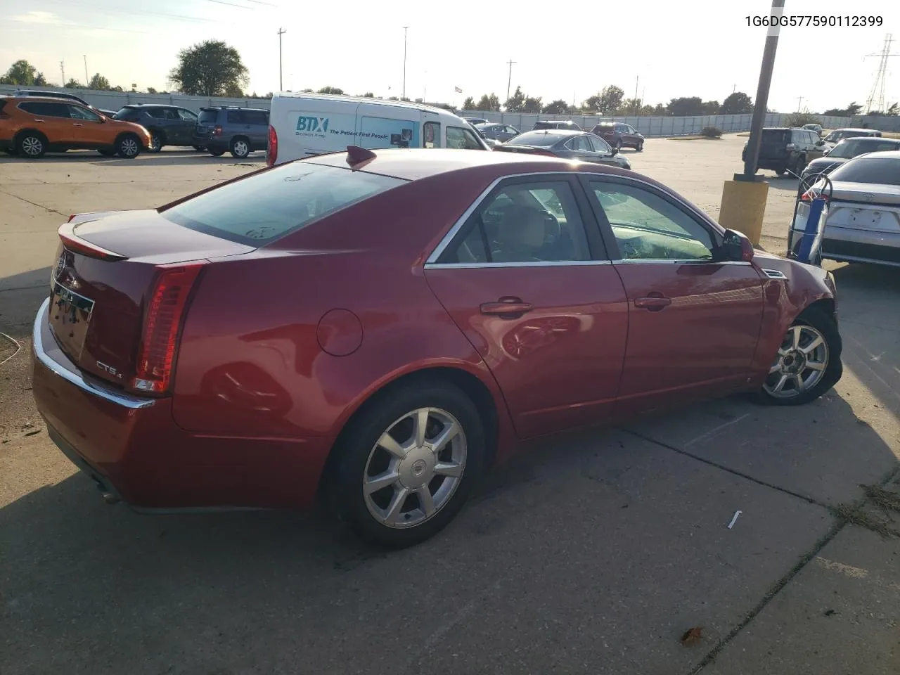 2009 Cadillac Cts VIN: 1G6DG577590112399 Lot: 78886084