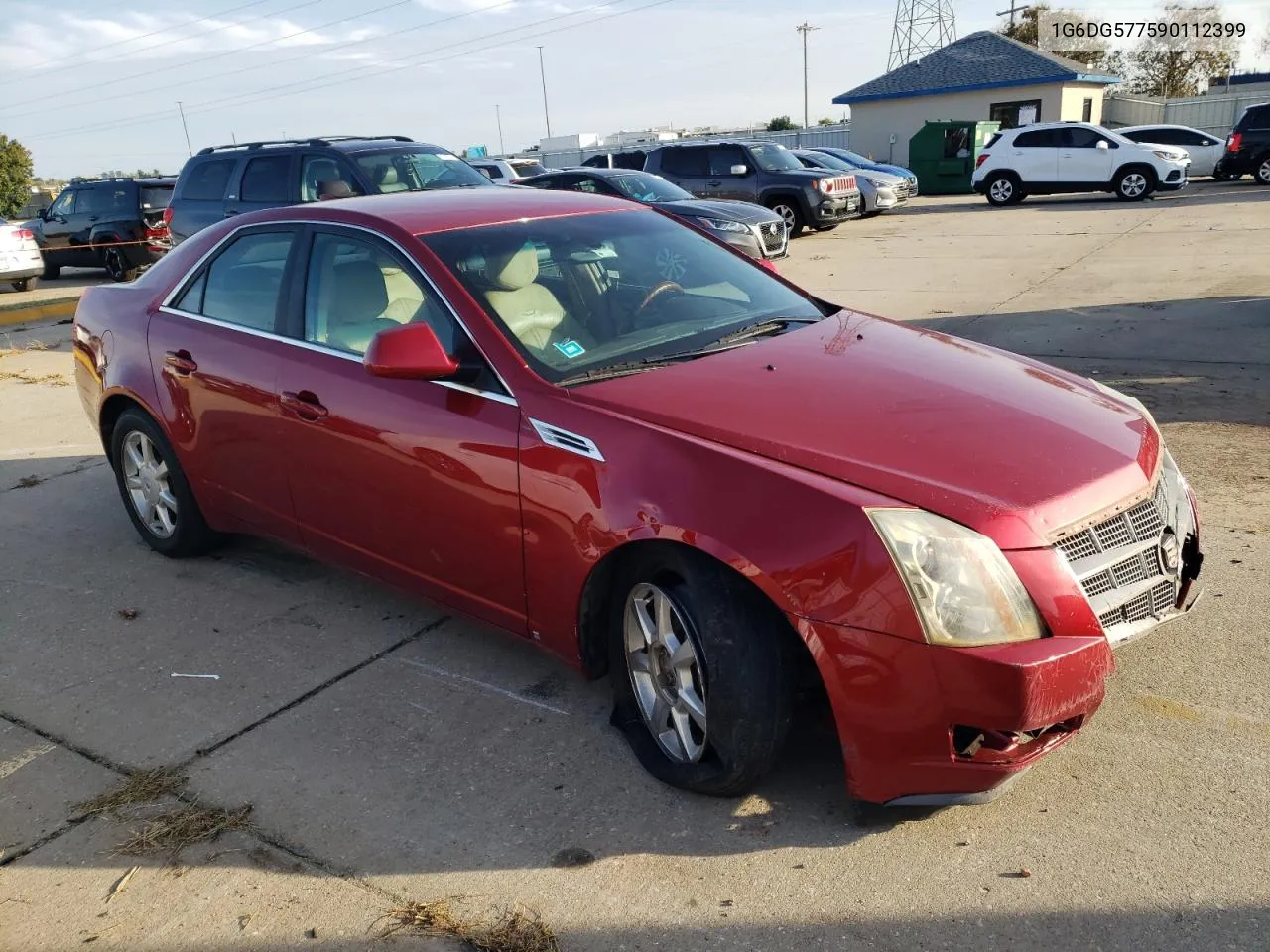 2009 Cadillac Cts VIN: 1G6DG577590112399 Lot: 78886084