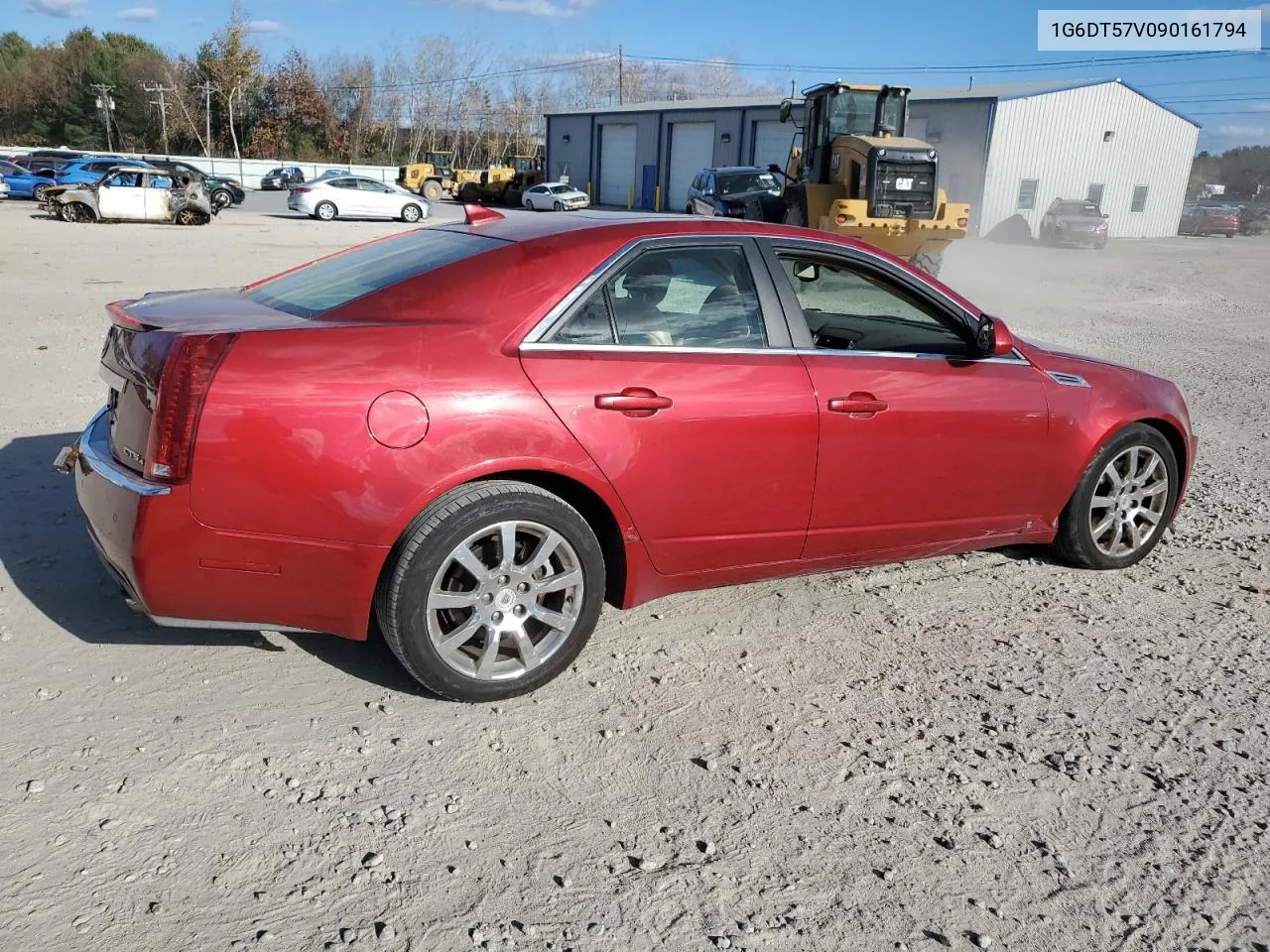 2009 Cadillac Cts Hi Feature V6 VIN: 1G6DT57V090161794 Lot: 79192764