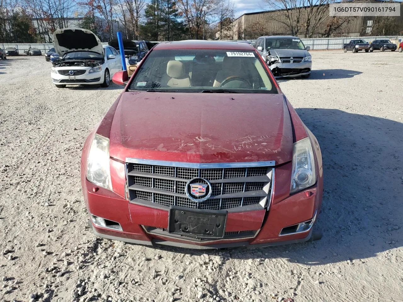 2009 Cadillac Cts Hi Feature V6 VIN: 1G6DT57V090161794 Lot: 79192764