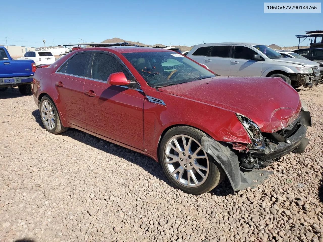 2009 Cadillac Cts Hi Feature V6 VIN: 1G6DV57V790149765 Lot: 79295984