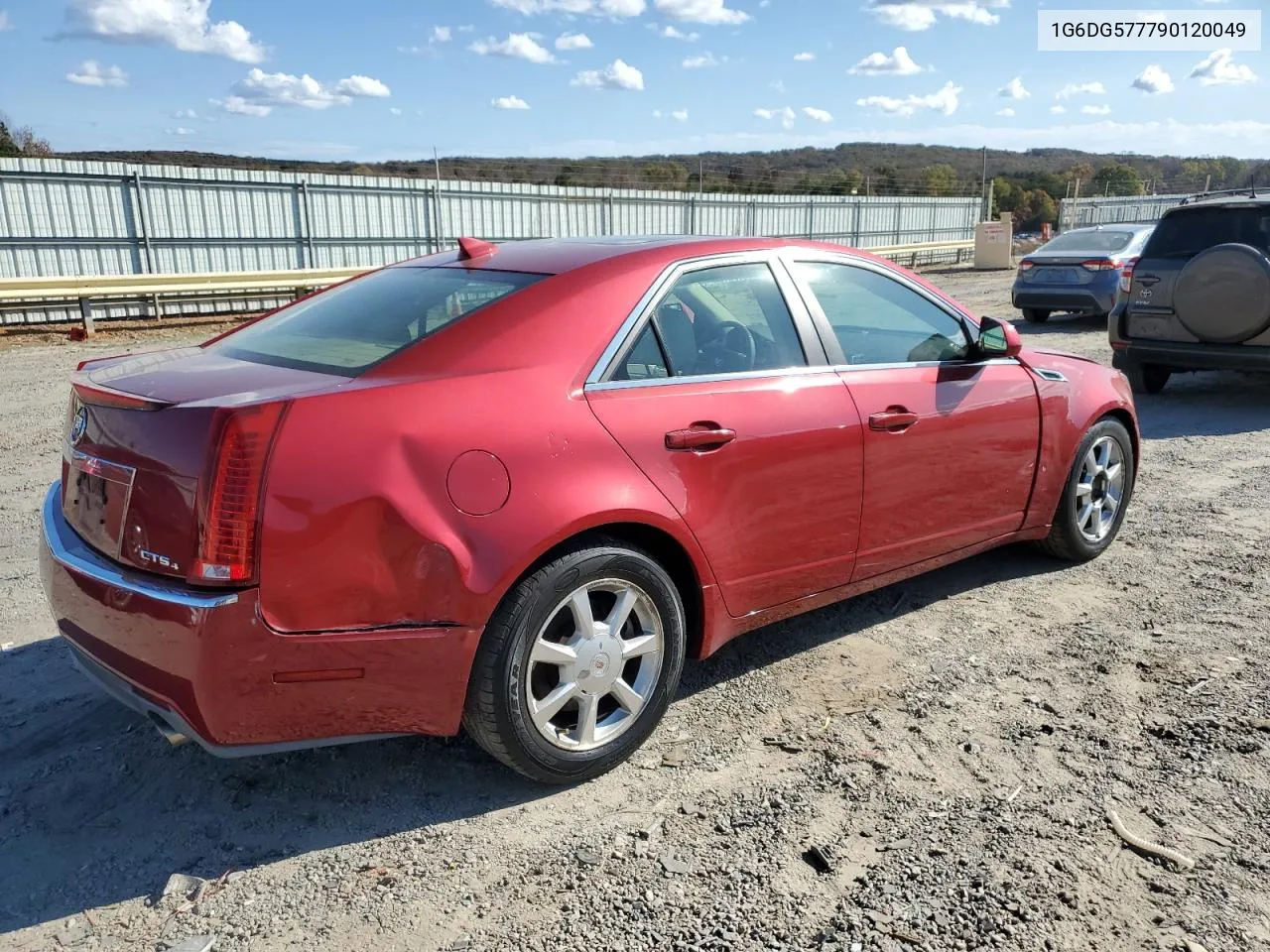 2009 Cadillac Cts VIN: 1G6DG577790120049 Lot: 79740814