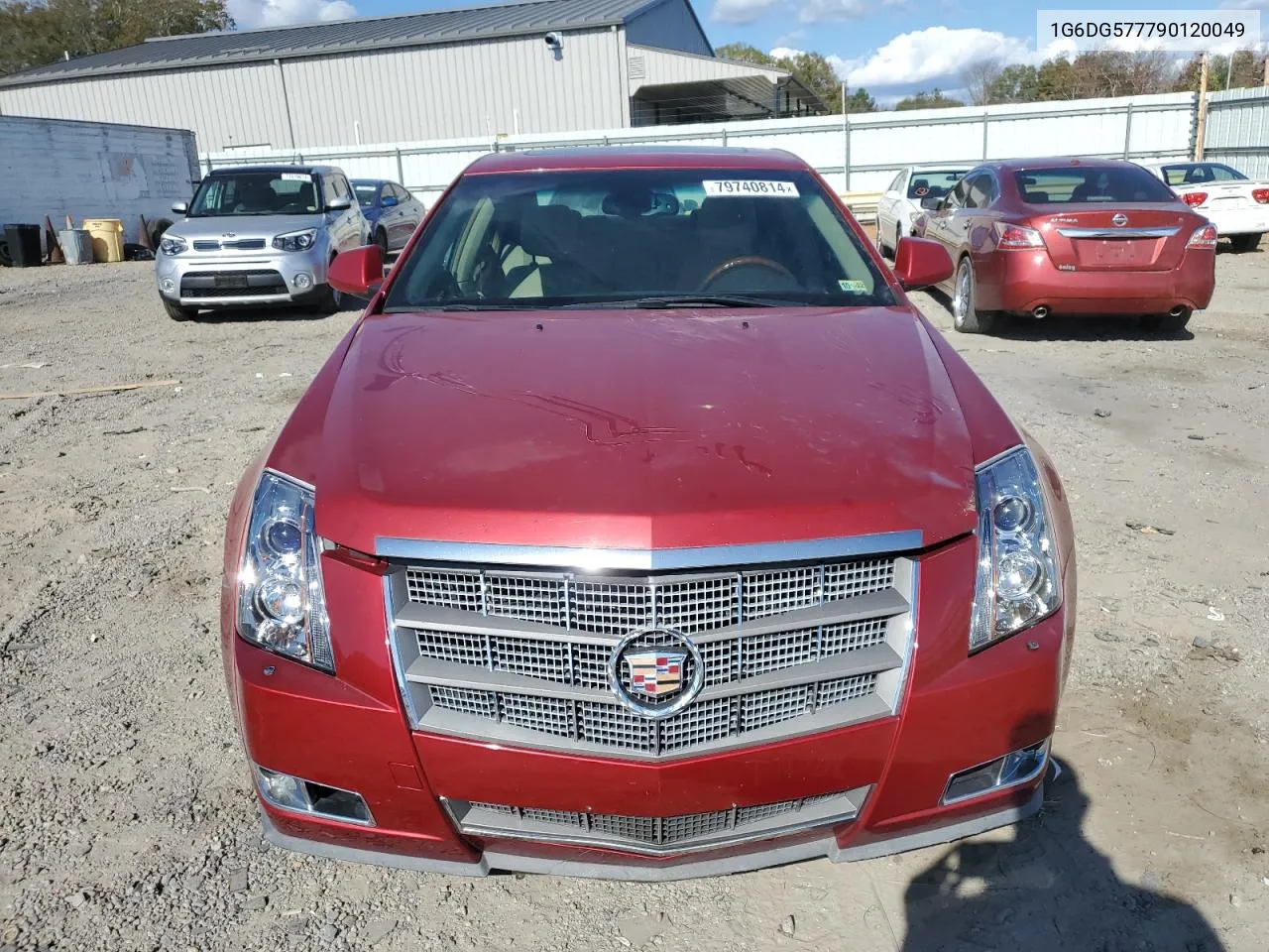 2009 Cadillac Cts VIN: 1G6DG577790120049 Lot: 79740814