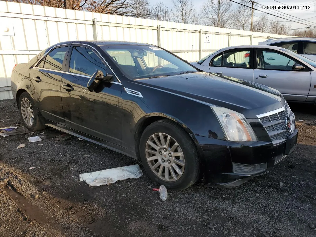 1G6DG5EG0A0111412 2010 Cadillac Cts Luxury Collection