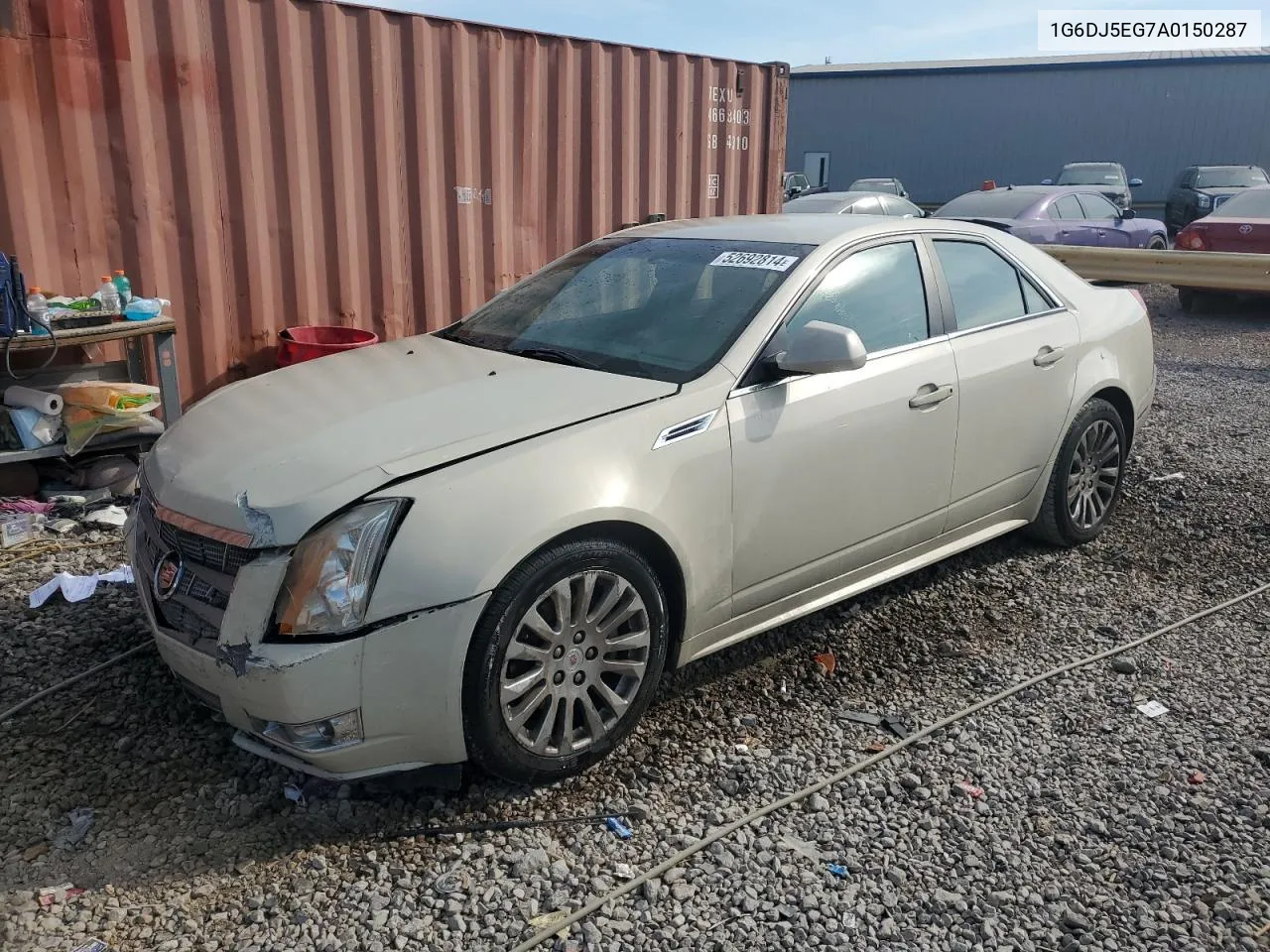 2010 Cadillac Cts Performance Collection VIN: 1G6DJ5EG7A0150287 Lot: 52692814