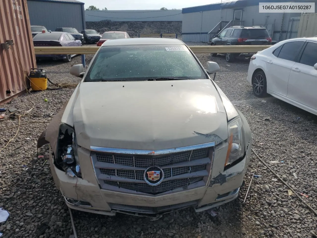 2010 Cadillac Cts Performance Collection VIN: 1G6DJ5EG7A0150287 Lot: 52692814