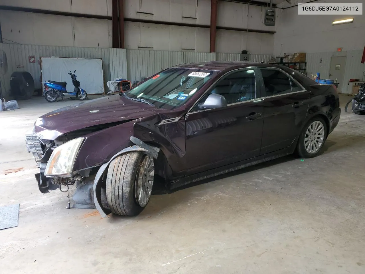 1G6DJ5EG7A0124112 2010 Cadillac Cts Performance Collection