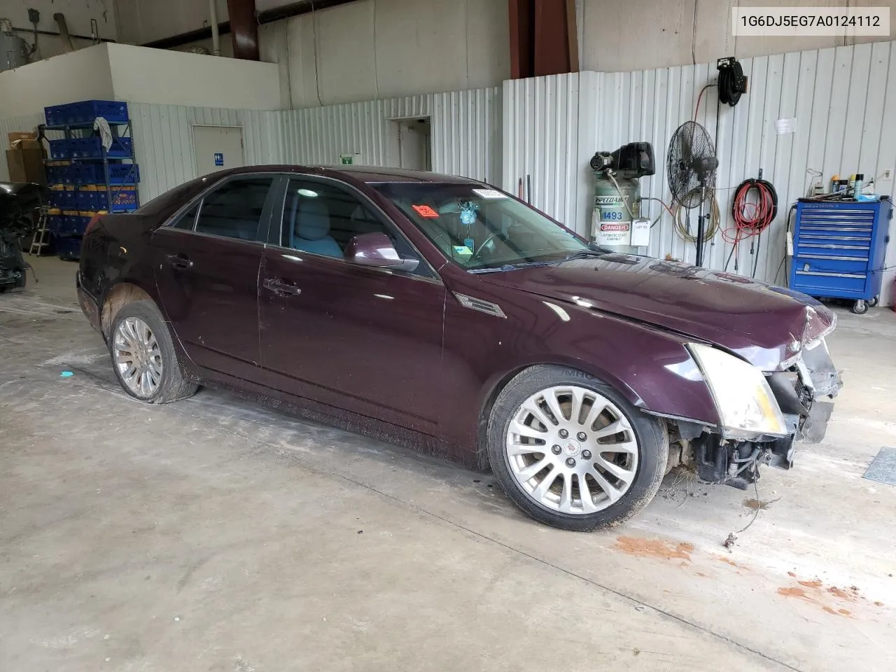 2010 Cadillac Cts Performance Collection VIN: 1G6DJ5EG7A0124112 Lot: 63652154