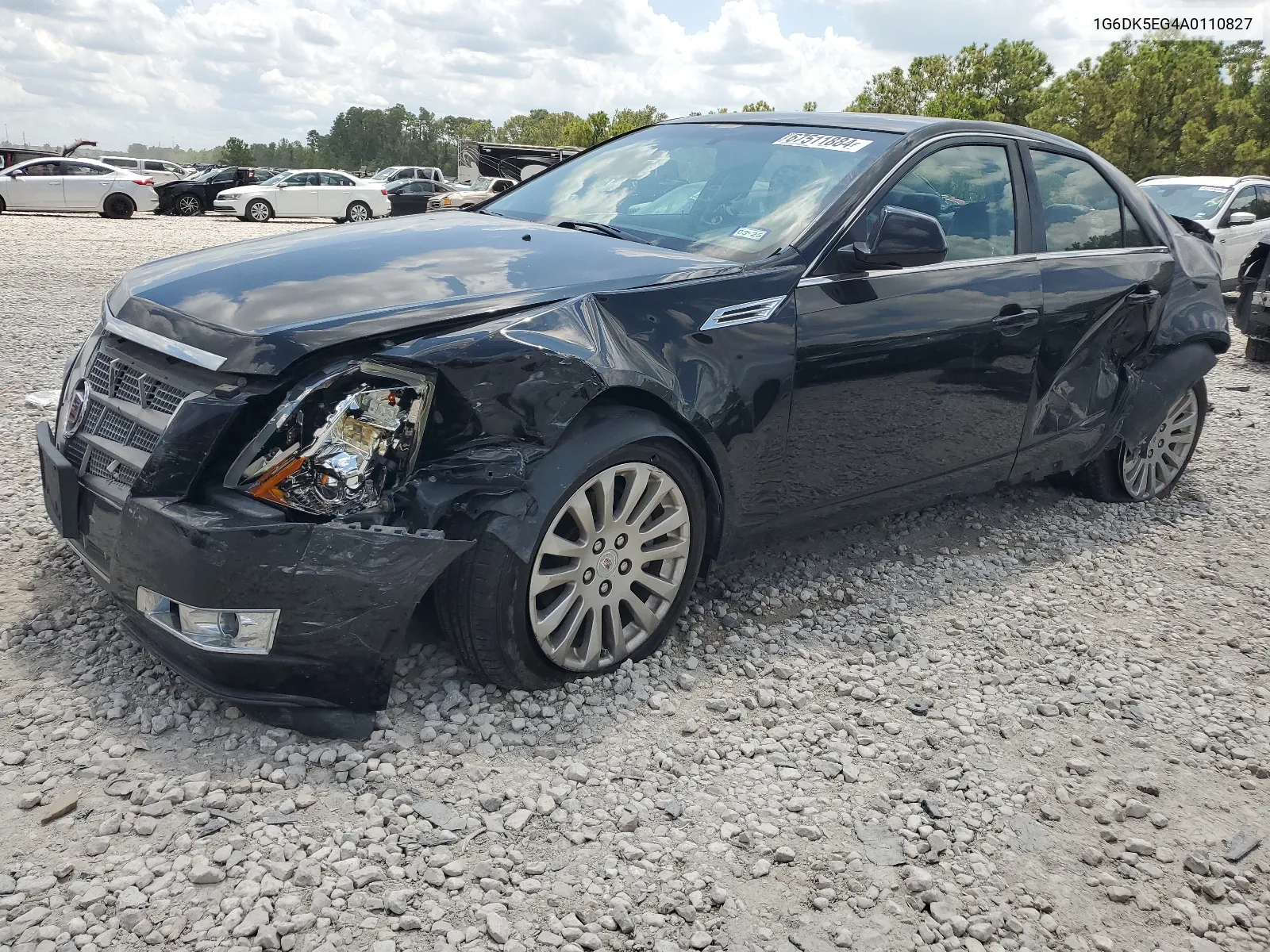 2010 Cadillac Cts Performance Collection VIN: 1G6DK5EG4A0110827 Lot: 67511884