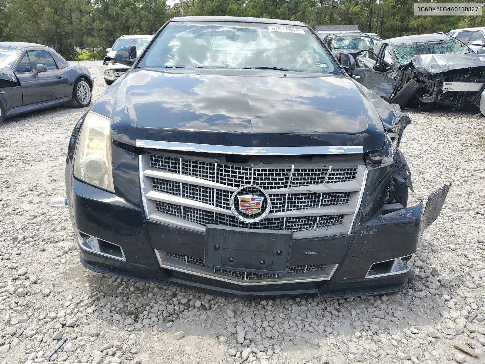 1G6DK5EG4A0110827 2010 Cadillac Cts Performance Collection