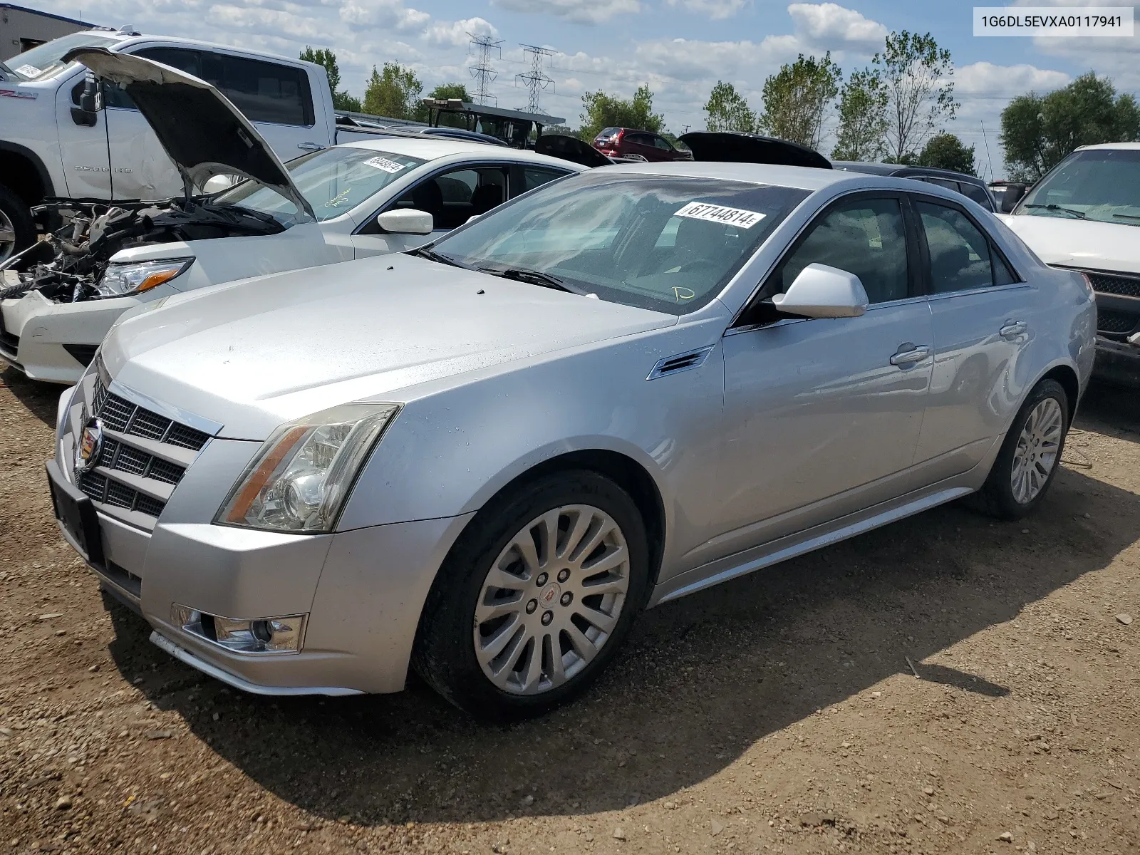 2010 Cadillac Cts Performance Collection VIN: 1G6DL5EVXA0117941 Lot: 67744814