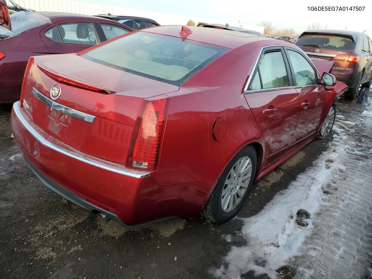 2010 Cadillac Cts Luxury Collection VIN: 1G6DE5EG7A0147507 Lot: 68024443