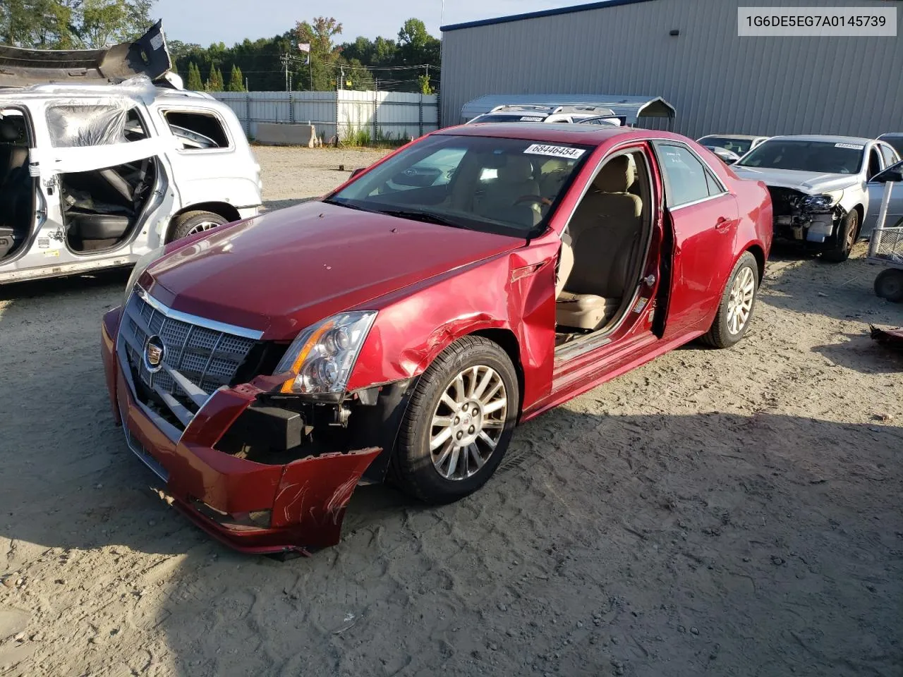 2010 Cadillac Cts Luxury Collection VIN: 1G6DE5EG7A0145739 Lot: 68446454