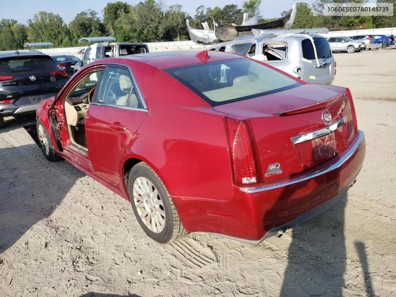 2010 Cadillac Cts Luxury Collection VIN: 1G6DE5EG7A0145739 Lot: 68446454