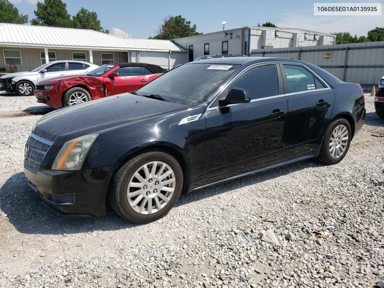 2010 Cadillac Cts Luxury Collection VIN: 1G6DE5EG1A0135935 Lot: 68913154