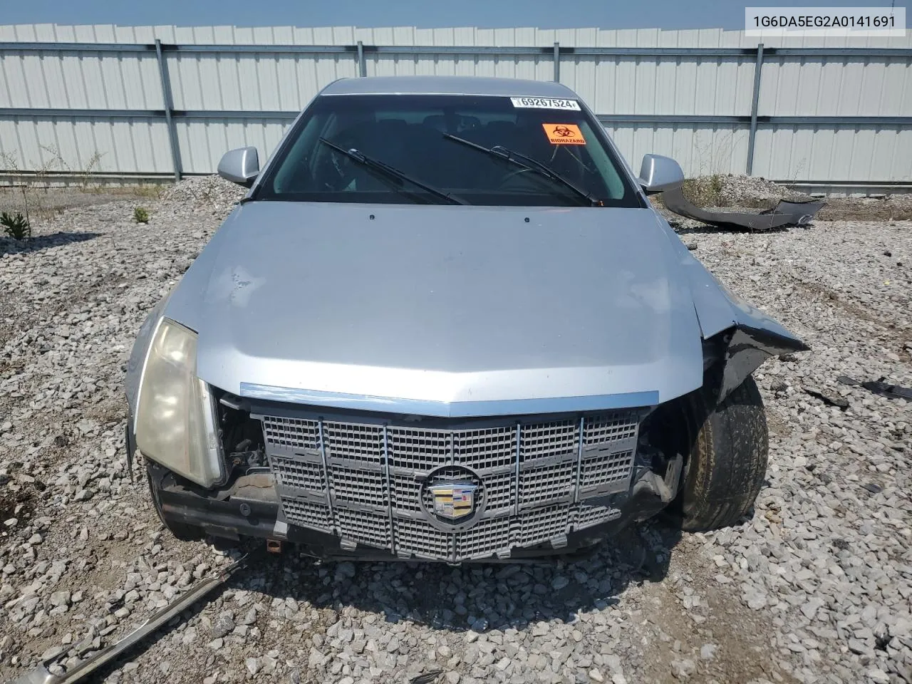 2010 Cadillac Cts VIN: 1G6DA5EG2A0141691 Lot: 69267524