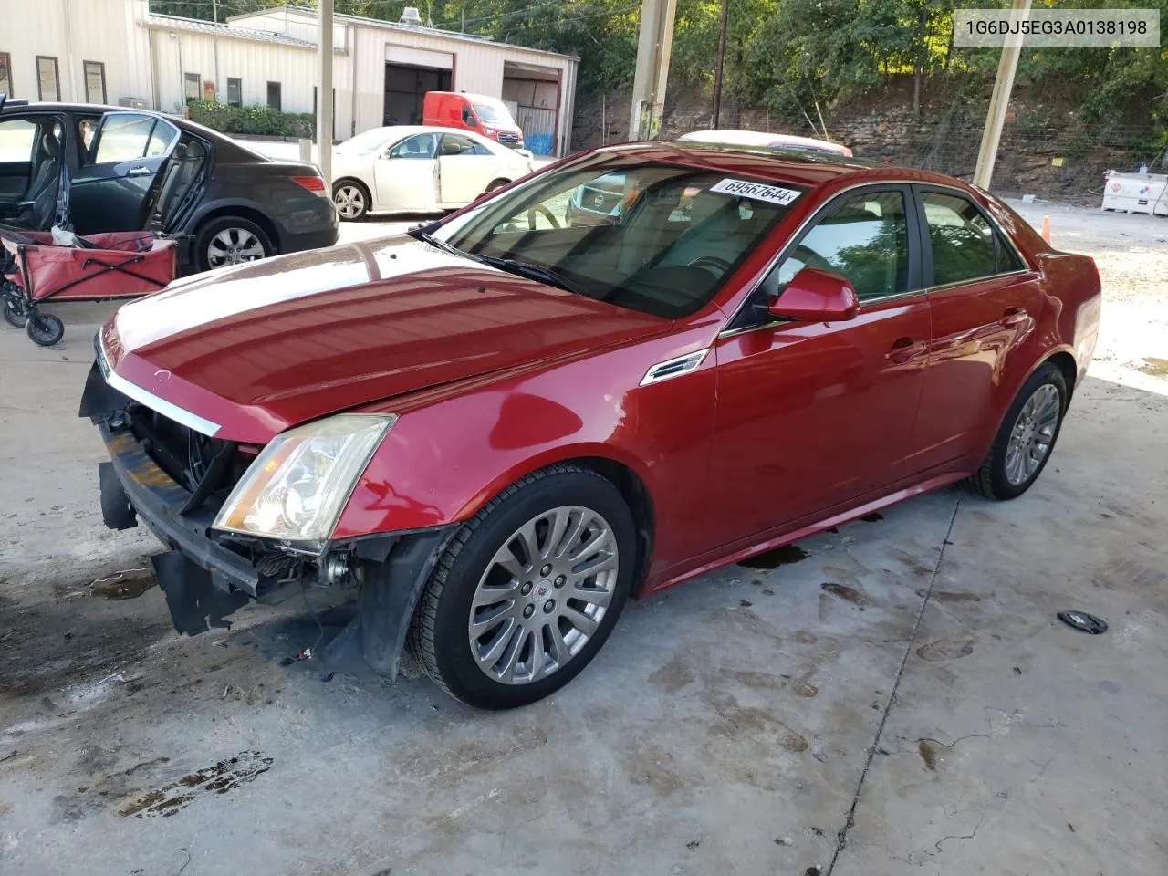 2010 Cadillac Cts Performance Collection VIN: 1G6DJ5EG3A0138198 Lot: 69567644