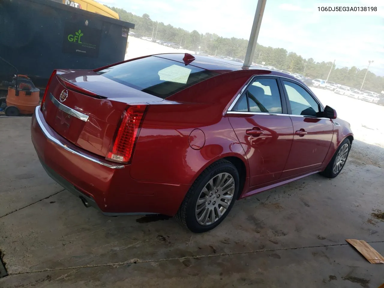 1G6DJ5EG3A0138198 2010 Cadillac Cts Performance Collection