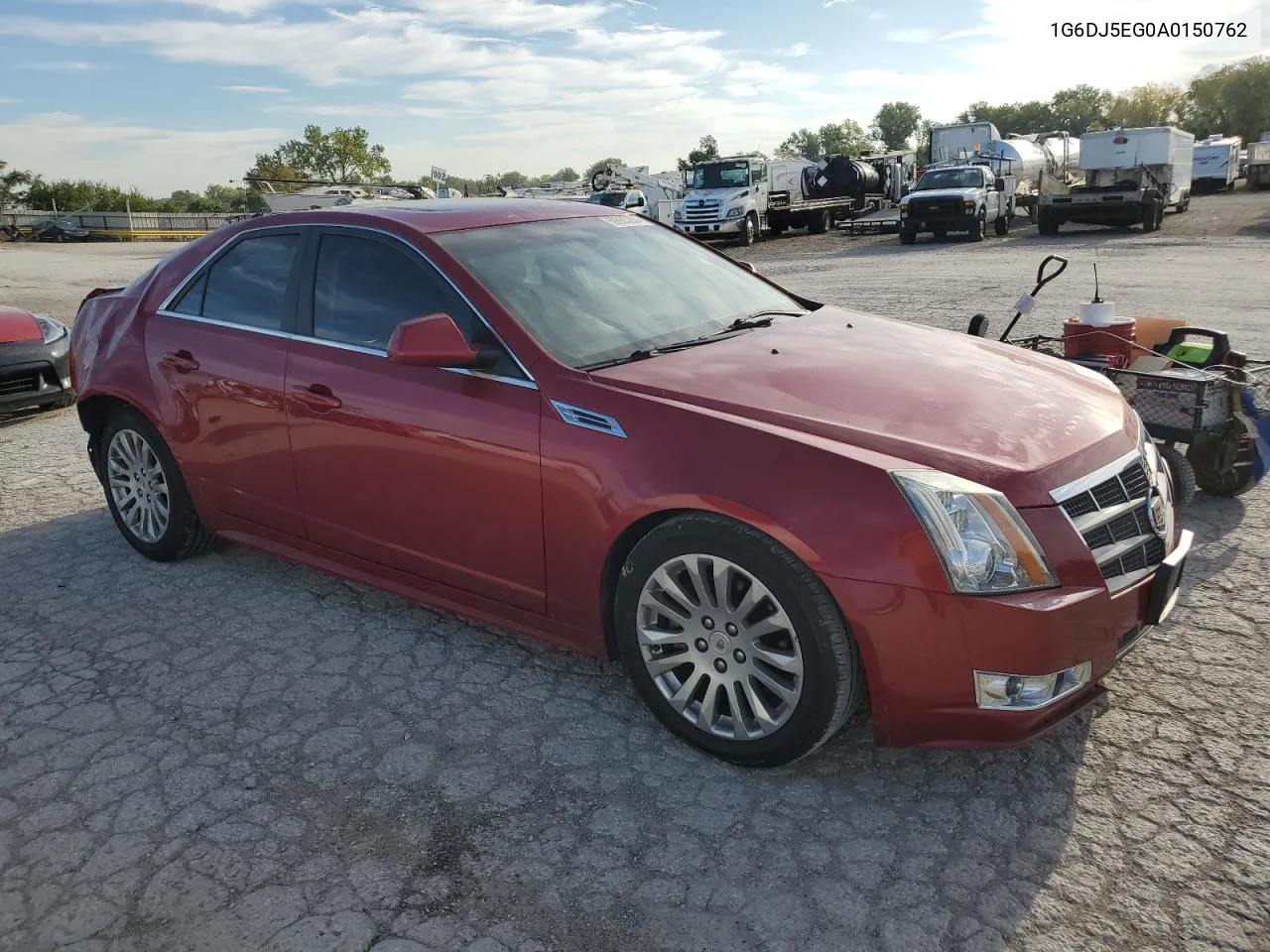 1G6DJ5EG0A0150762 2010 Cadillac Cts Performance Collection