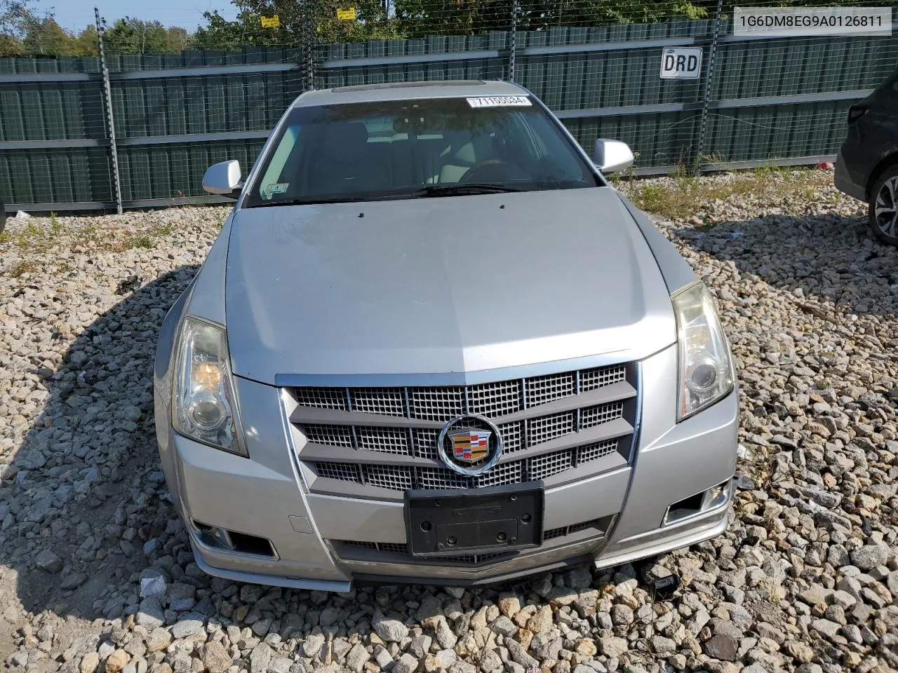 2010 Cadillac Cts Performance Collection VIN: 1G6DM8EG9A0126811 Lot: 71155534