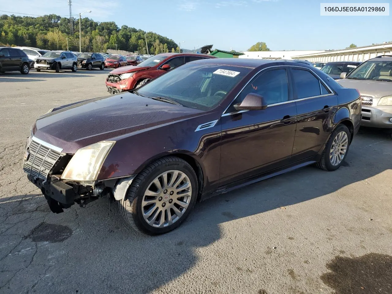 2010 Cadillac Cts Performance Collection VIN: 1G6DJ5EG5A0129860 Lot: 71847664