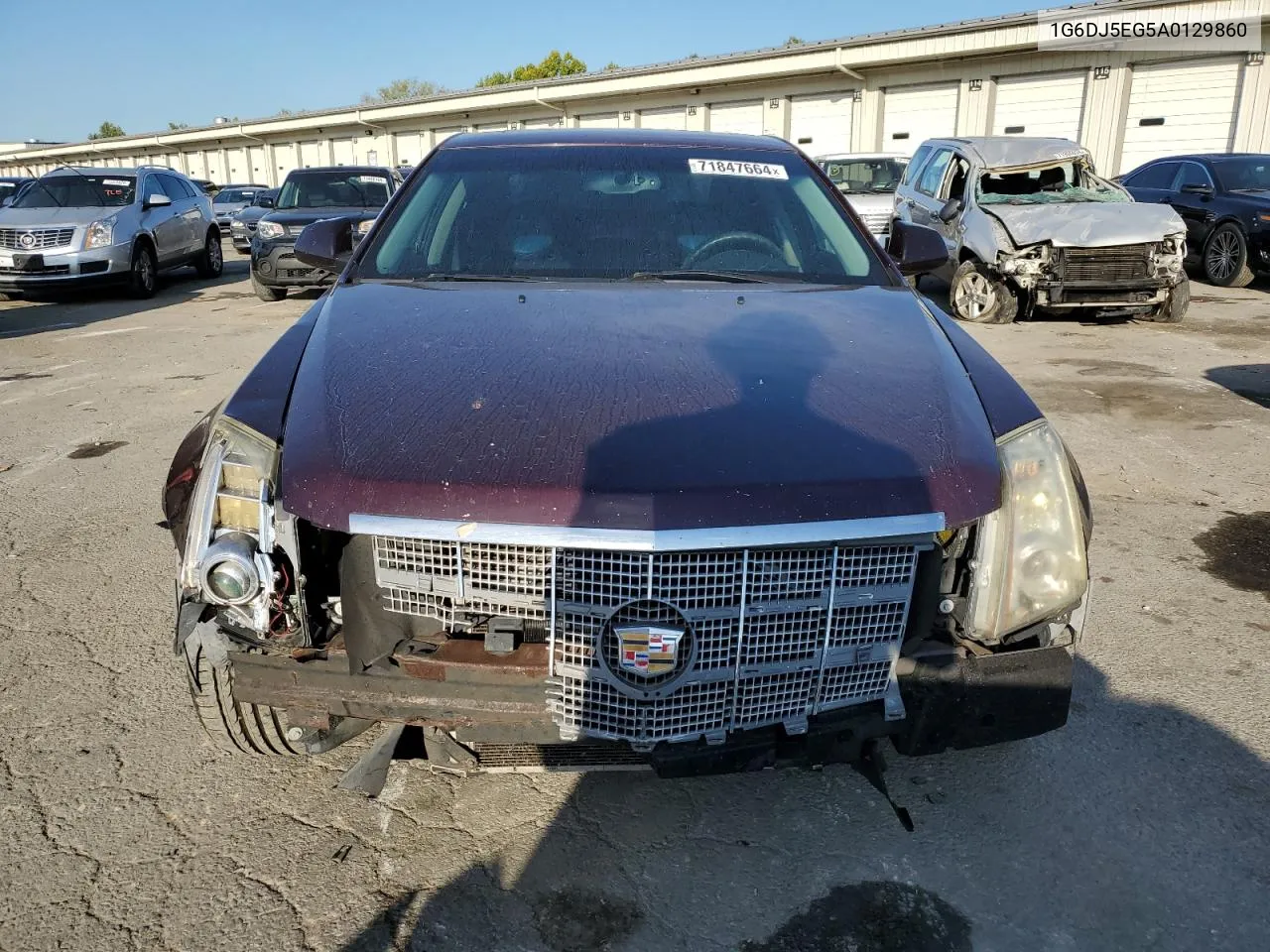 2010 Cadillac Cts Performance Collection VIN: 1G6DJ5EG5A0129860 Lot: 71847664