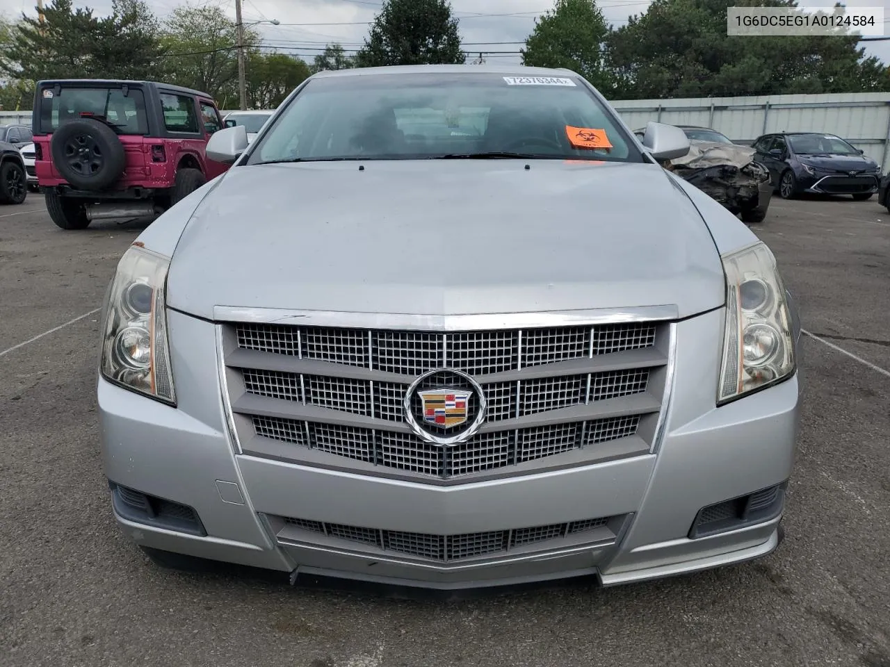 2010 Cadillac Cts VIN: 1G6DC5EG1A0124584 Lot: 72376344