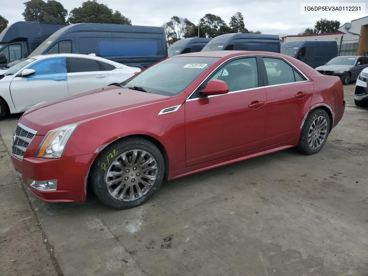 1G6DP5EV3A0112231 2010 Cadillac Cts Premium Collection