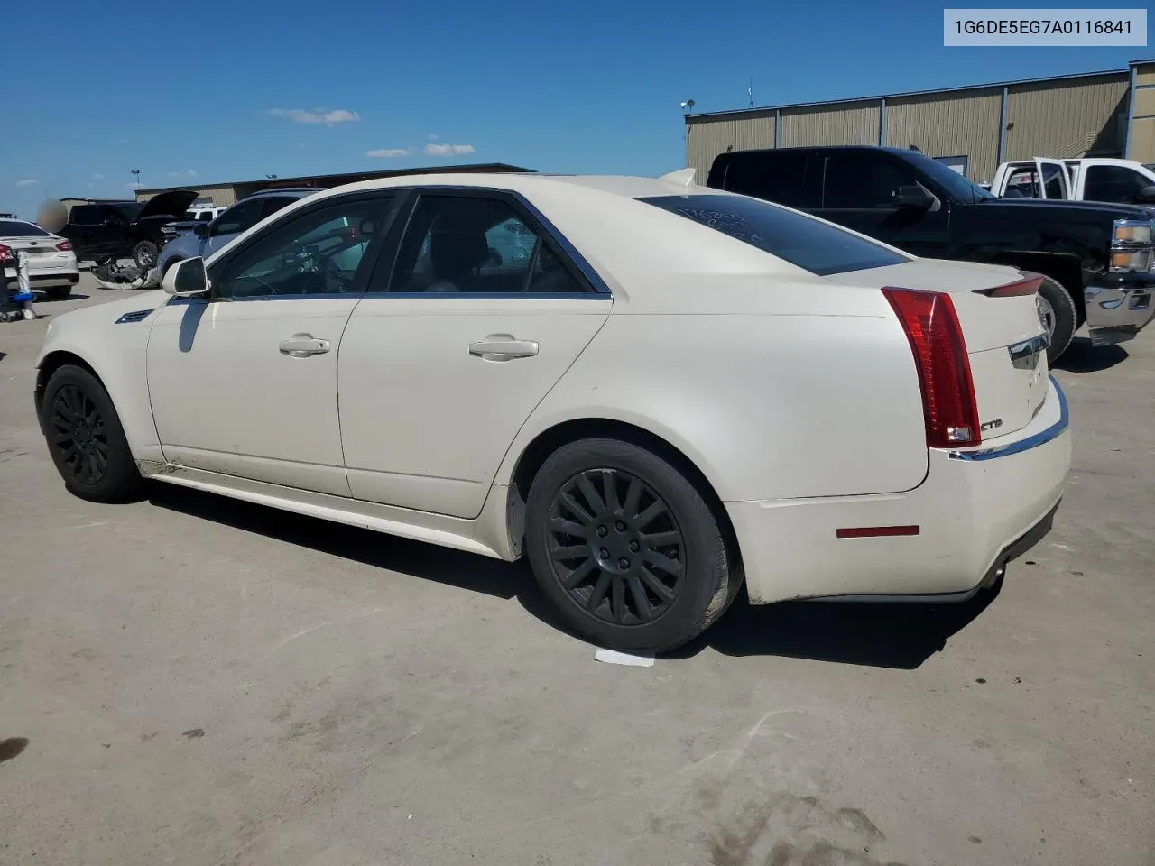 2010 Cadillac Cts Luxury Collection VIN: 1G6DE5EG7A0116841 Lot: 72714314