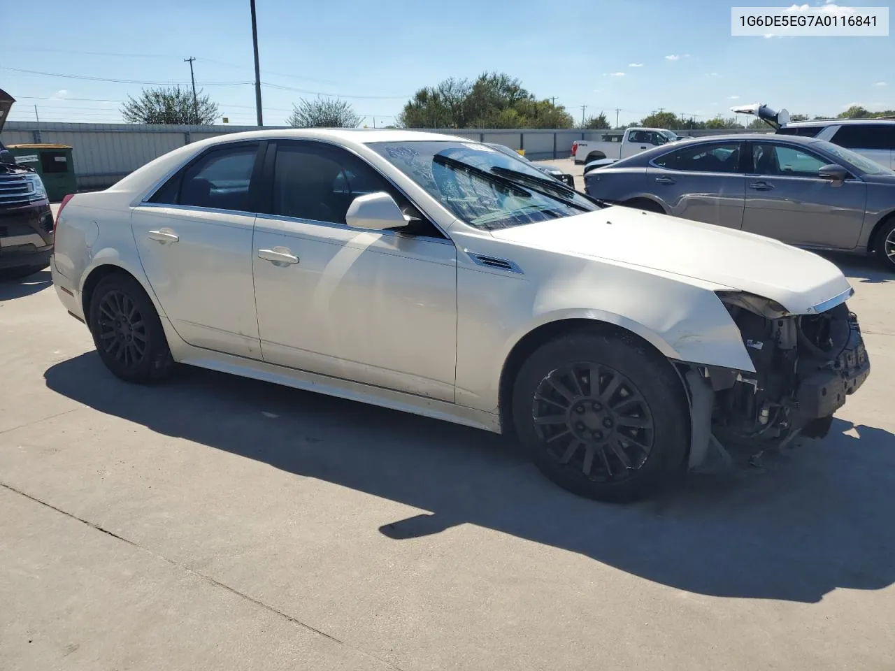 2010 Cadillac Cts Luxury Collection VIN: 1G6DE5EG7A0116841 Lot: 72714314