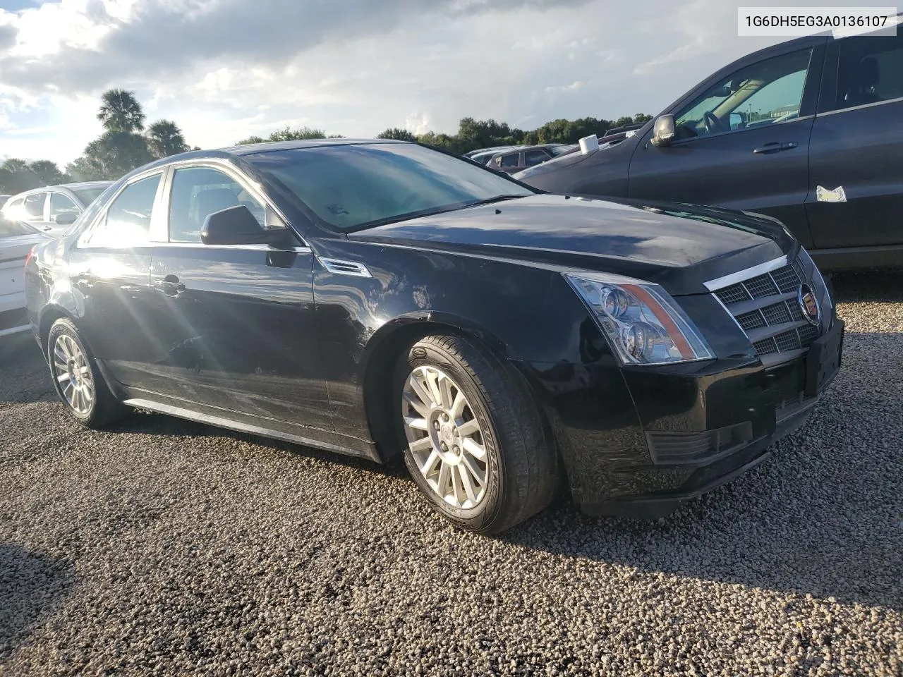 2010 Cadillac Cts Luxury Collection VIN: 1G6DH5EG3A0136107 Lot: 74242724