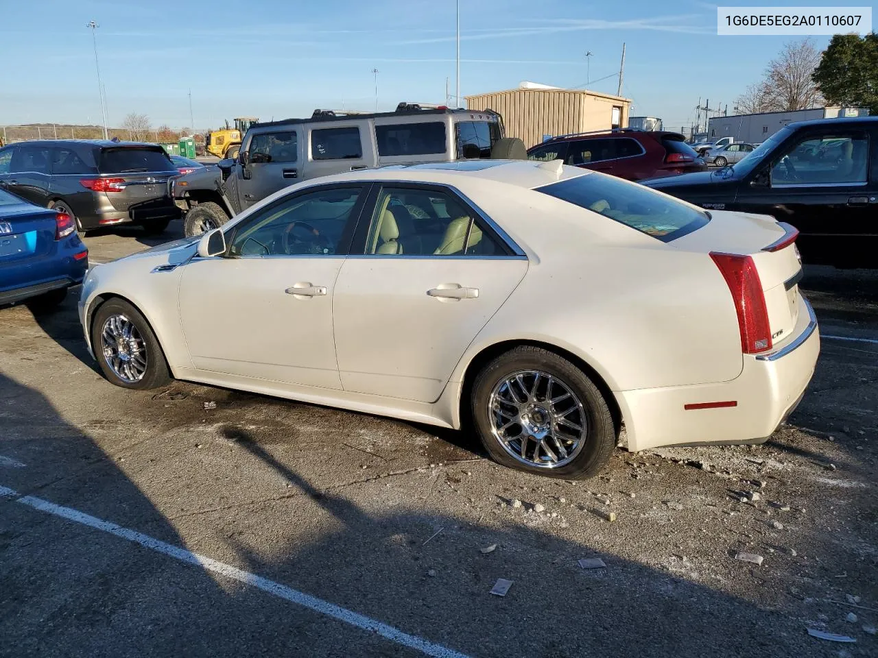 2010 Cadillac Cts Luxury Collection VIN: 1G6DE5EG2A0110607 Lot: 74345753