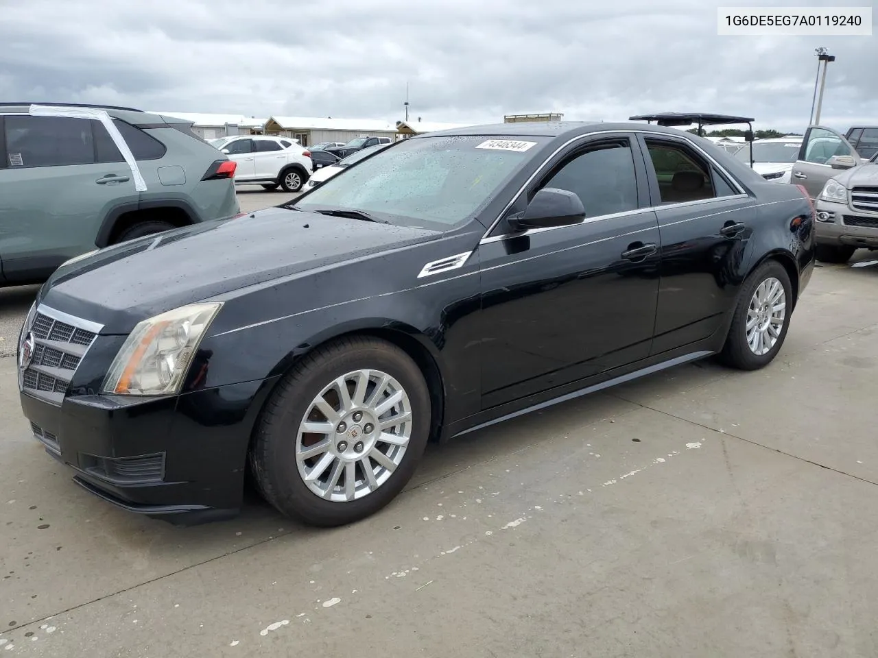 2010 Cadillac Cts Luxury Collection VIN: 1G6DE5EG7A0119240 Lot: 74346344