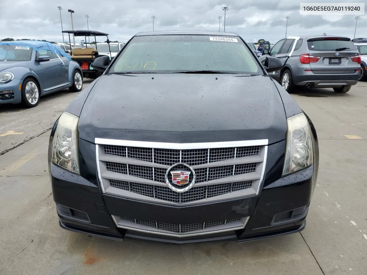 2010 Cadillac Cts Luxury Collection VIN: 1G6DE5EG7A0119240 Lot: 74346344