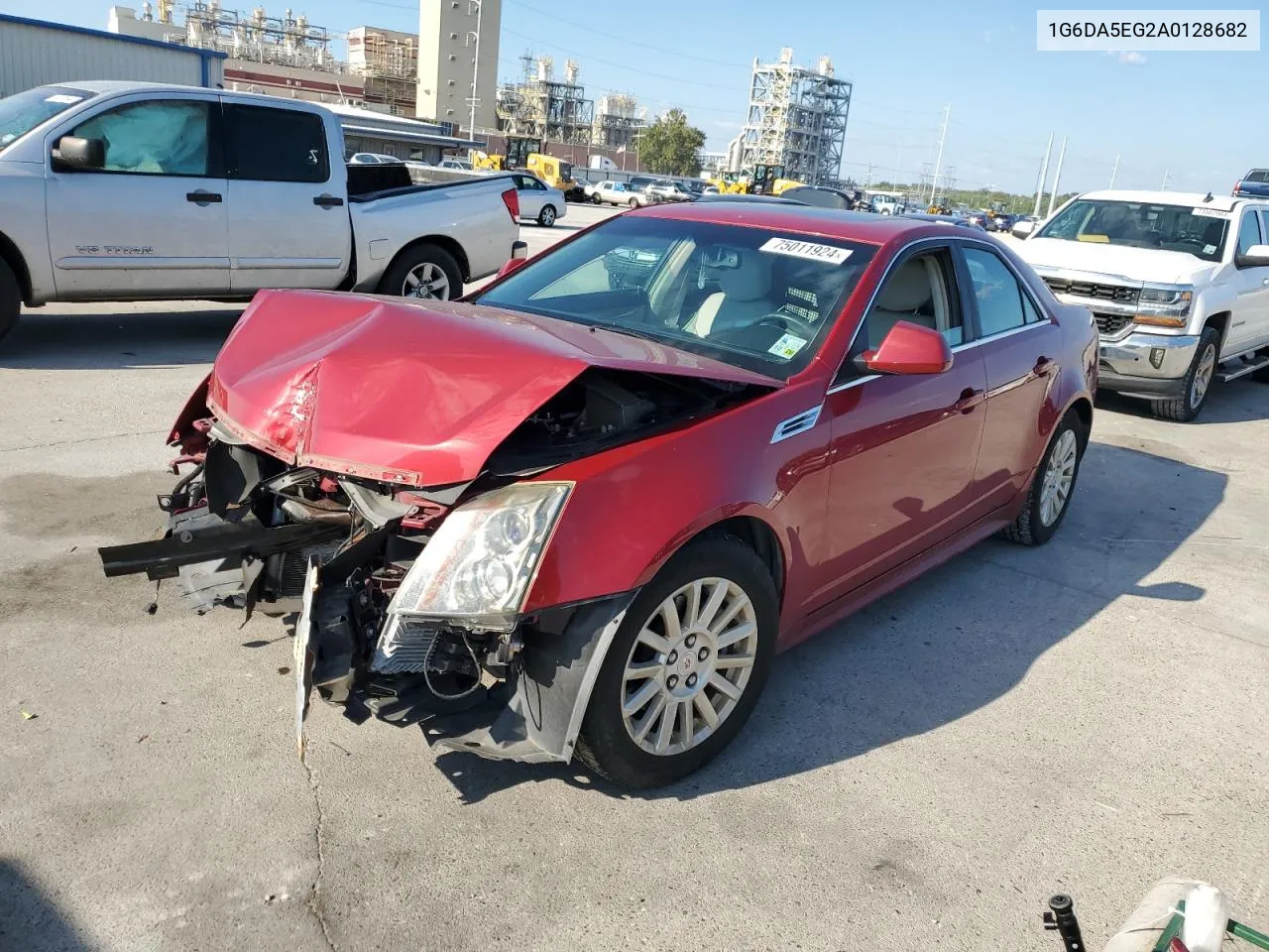 2010 Cadillac Cts VIN: 1G6DA5EG2A0128682 Lot: 75011924