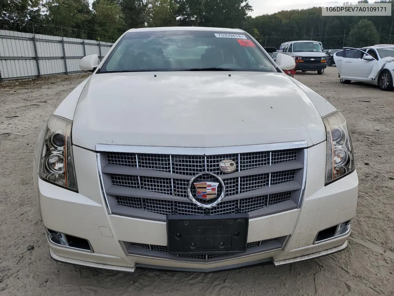 2010 Cadillac Cts Premium Collection VIN: 1G6DP5EV7A0109171 Lot: 75359414