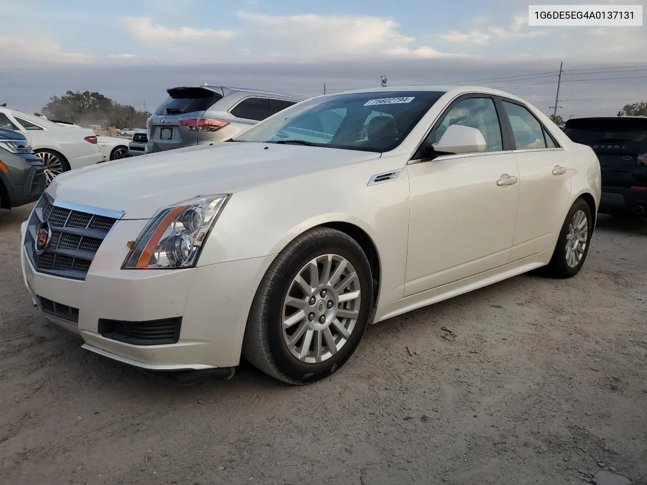 2010 Cadillac Cts Luxury Collection VIN: 1G6DE5EG4A0137131 Lot: 75602794