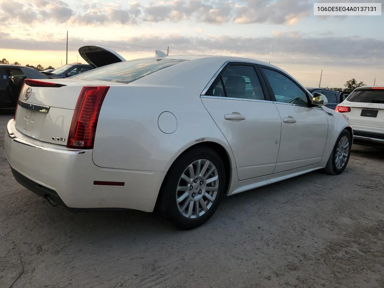 2010 Cadillac Cts Luxury Collection VIN: 1G6DE5EG4A0137131 Lot: 75602794