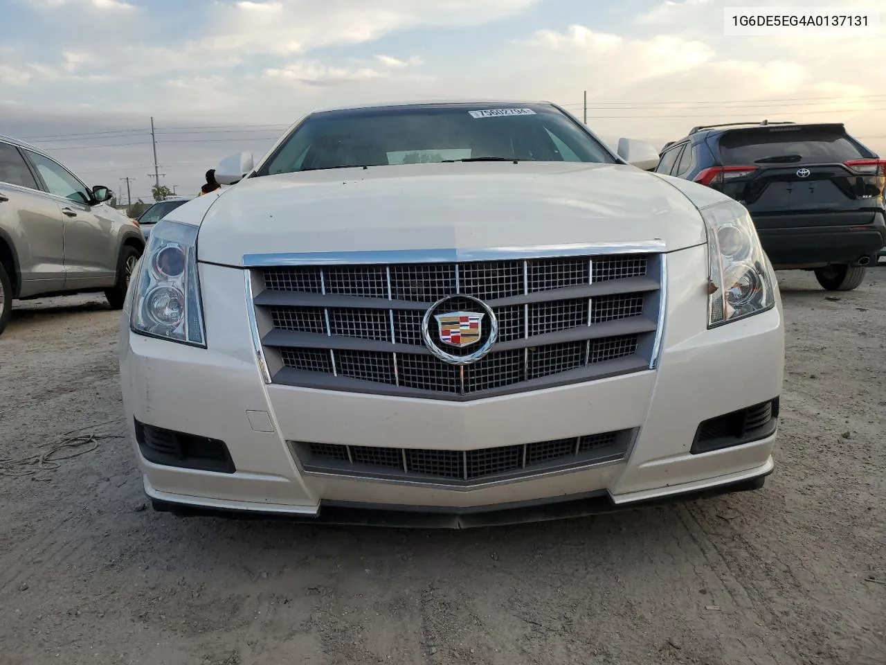 2010 Cadillac Cts Luxury Collection VIN: 1G6DE5EG4A0137131 Lot: 75602794